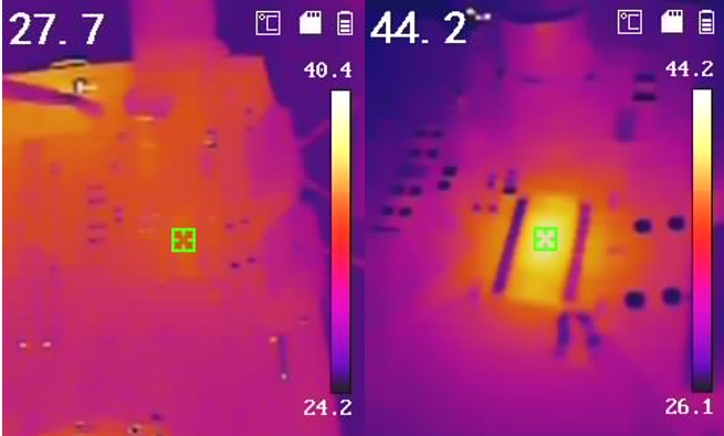  Temperature Difference in
                        IC - SPS Mode Disabled