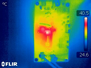  Thermal Condition in Single Phase Boost
                            (VIN=12V and 2A Load)