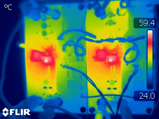  Thermal Condition in Boost Region
                            (VIN=12V and 8A Load)