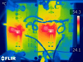  Thermal Condition in Boost
                        Region (VIN=15V and 8A Load)