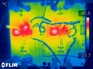  Thermal Condition in Dual Phase Buck
                            (VIN=30V and 2A Load)