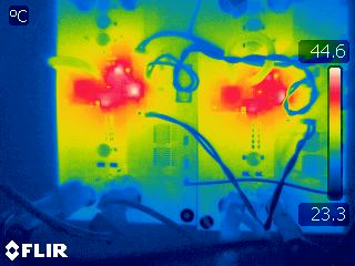  Thermal Condition in Dual Phase Buck-Boost
                            (VIN=20V and 2A Load)