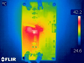  Thermal Condition in Single Phase Boost
                            (VIN=15V and 2A Load)