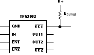 TPS2061 TPS2062 TPS2063  TPS2065 TPS2066 TPS2067 Typical Circuit for the 
OC Pin