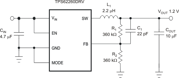 TPS62260 TPS62261 TPS62262 TPS62263 ai_adj_lvs763.gif