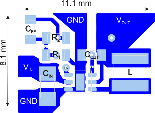 TPS62120 TPS62122 PCB_DRV_layout_lvsad5.gif