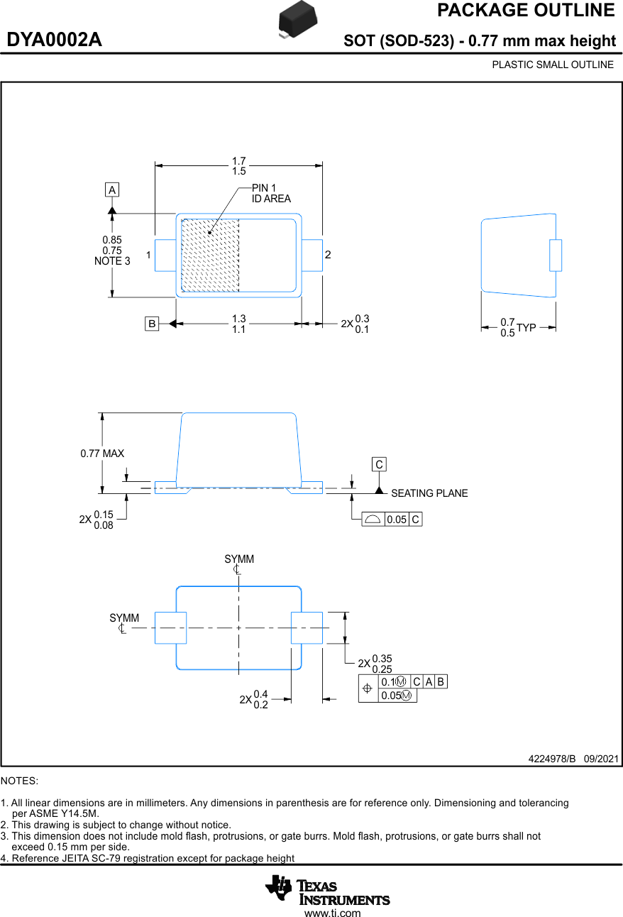 TPD1E05U06 TPD4E05U06 TPD6E05U06 