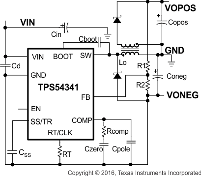 TPS54341 split_rail_slvsc61.gif