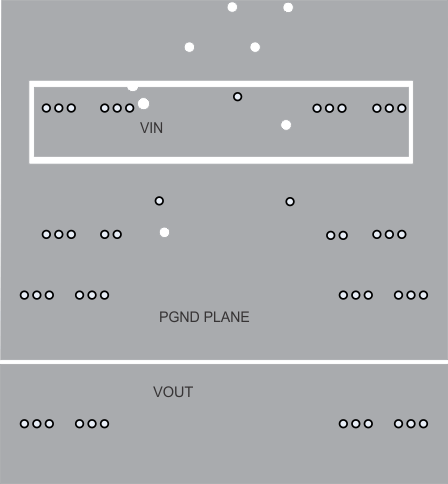 TPS56C215 Mid Layer 2 Layout