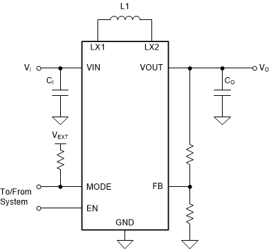 TPS631010 TPS631011 Typical Application