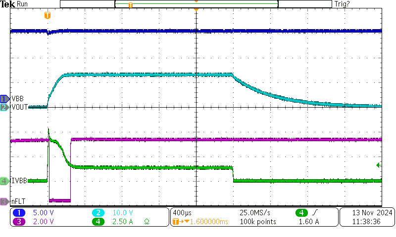 TPS4HC120-Q1 Capacitive Load
            Driving