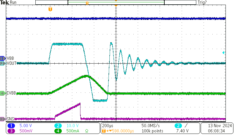 TPS4HC120-Q1 Inductive Load
            Discharge