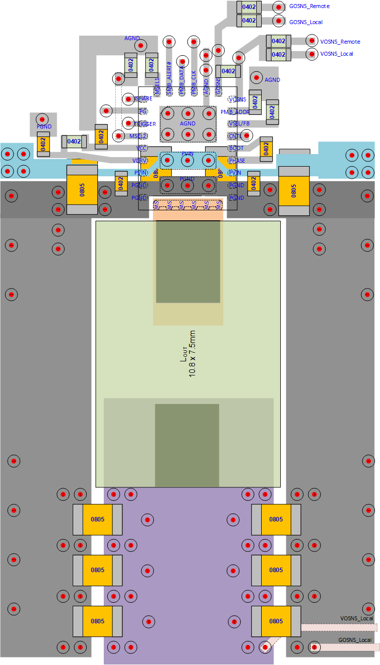 TPS546C25 Layout Recommendation