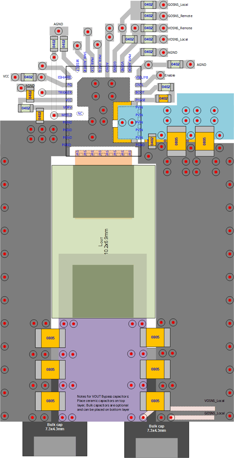 TPS546E25 Layout Recommendation