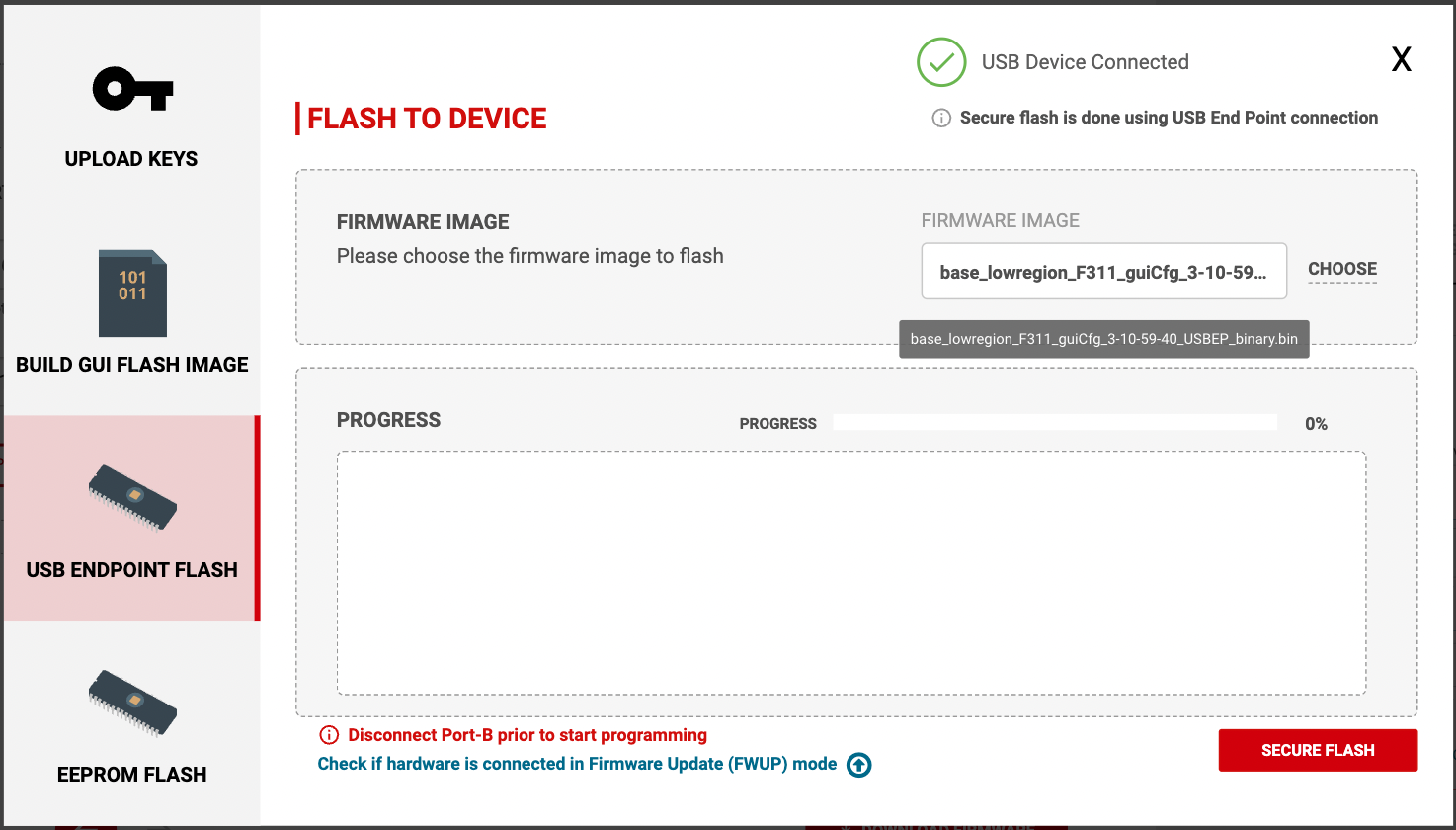 TPS25761 TPS25762 TPS25763 TPS25764 TPS25772 USB ENDPOINT FLASH Page