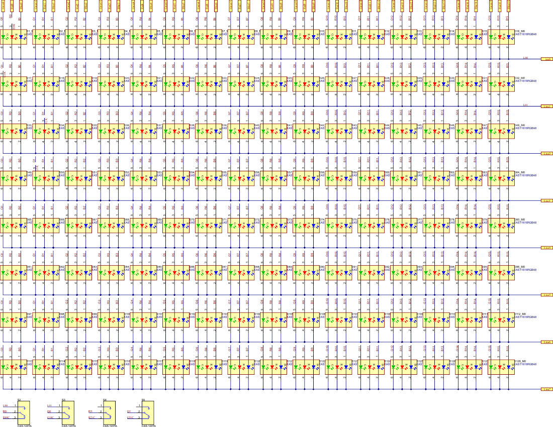 LP5890EVM LP5890EVM Schematic (3 of 4)