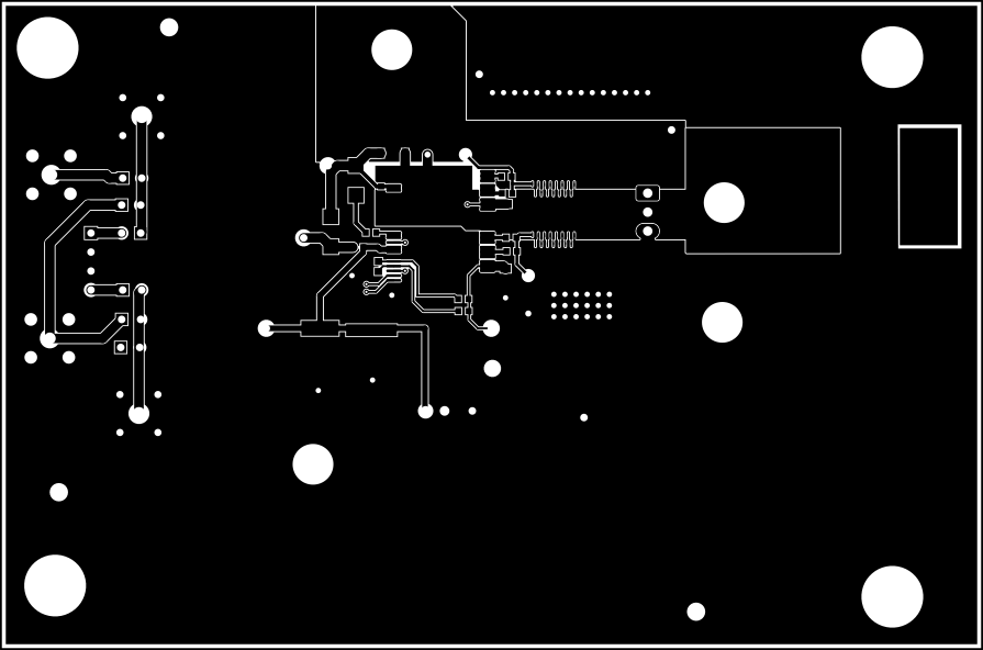 TPS7H6003EVM-CVAL, TPS7H6013EVM-CVAL, TPS7H6023EVM-CVAL, TPS7H6005EVM, TPS7H6015EVM, TPS7H6025EVM Top Layer (TPS7H6013EVM-CVAL)