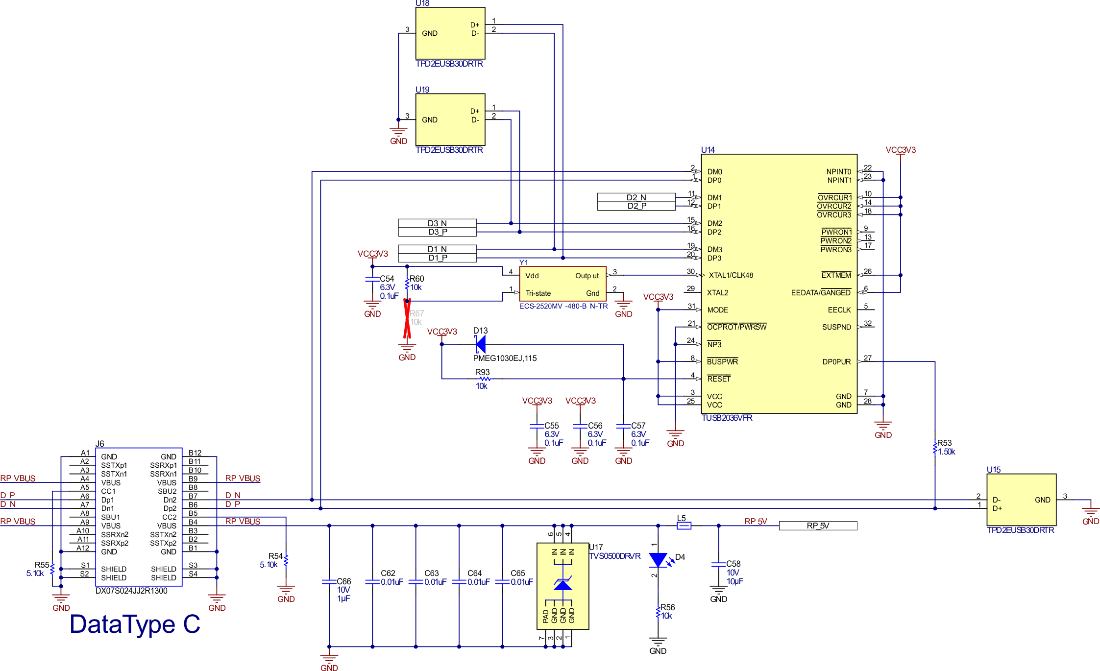 TPS26750EVM HUB