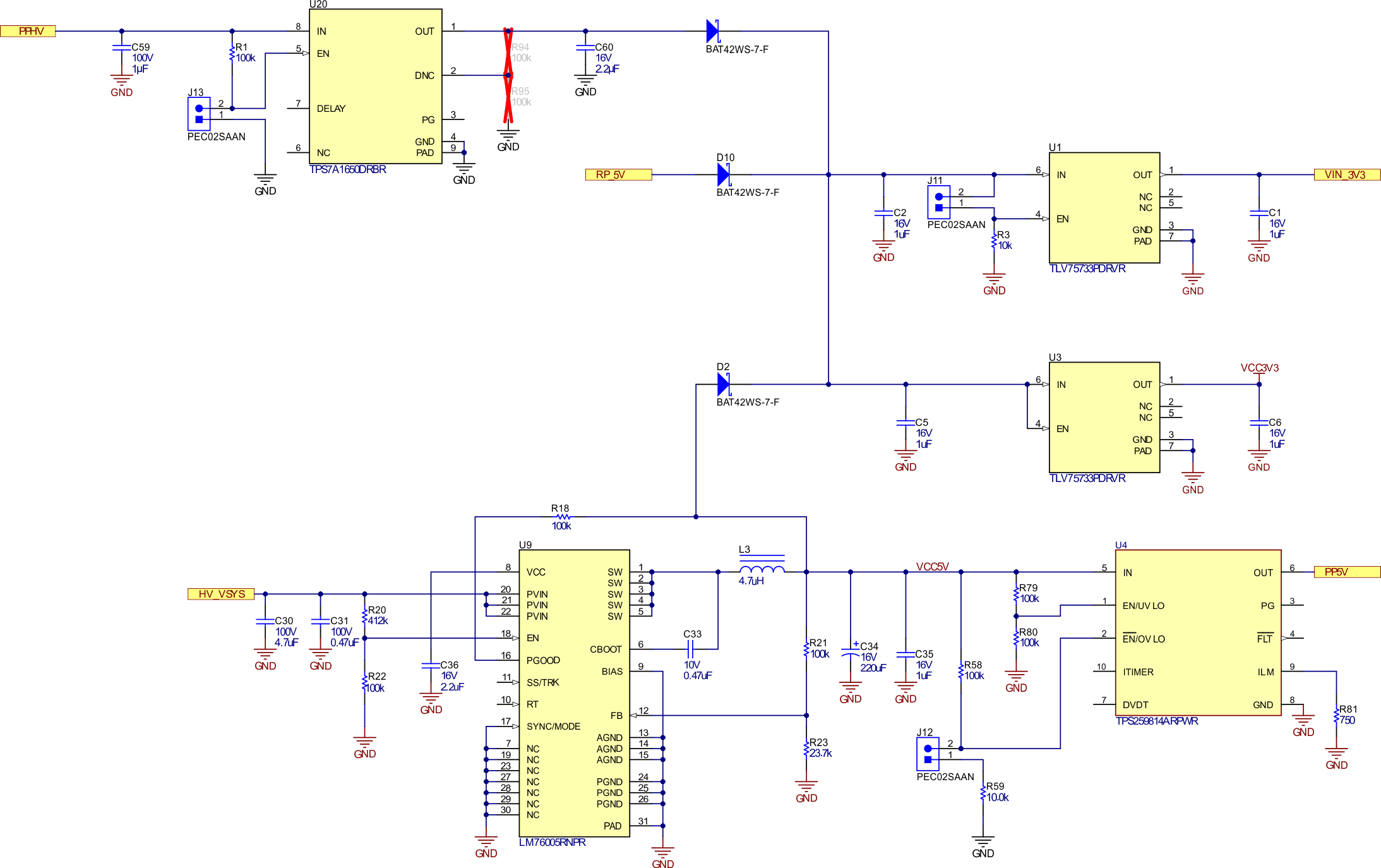 TPS26750EVM System Power Supplies