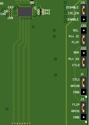 TPS25763Q1EVM J2 IRQ2 Silk Screen Error