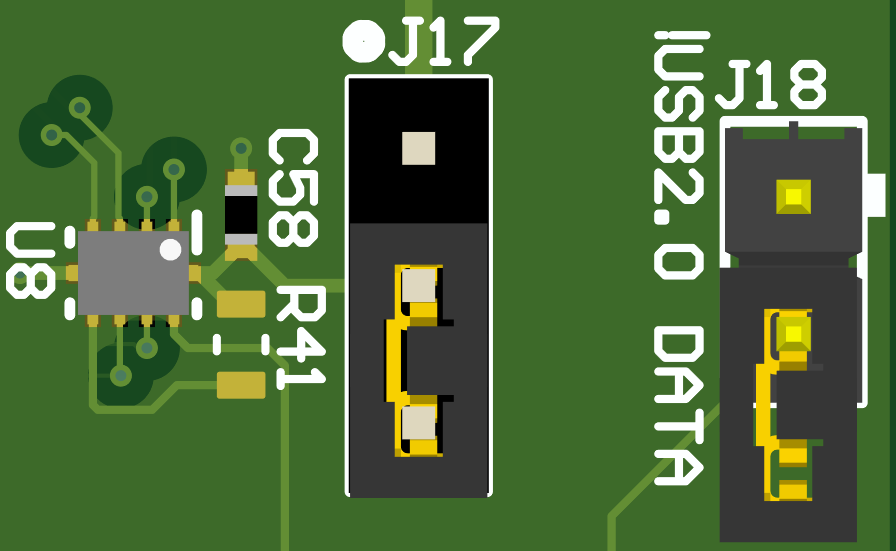 TPS25763Q1EVM TS3USB221A-Q1 /OE Input Correction