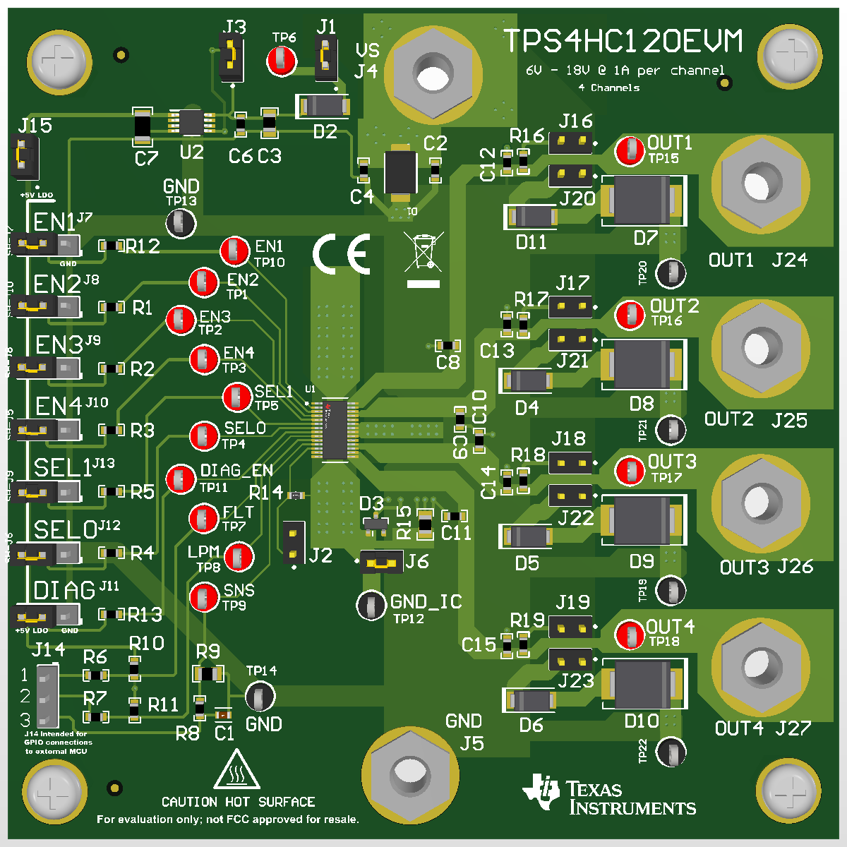 TPS4HC120EVM TPS4HC120EVM