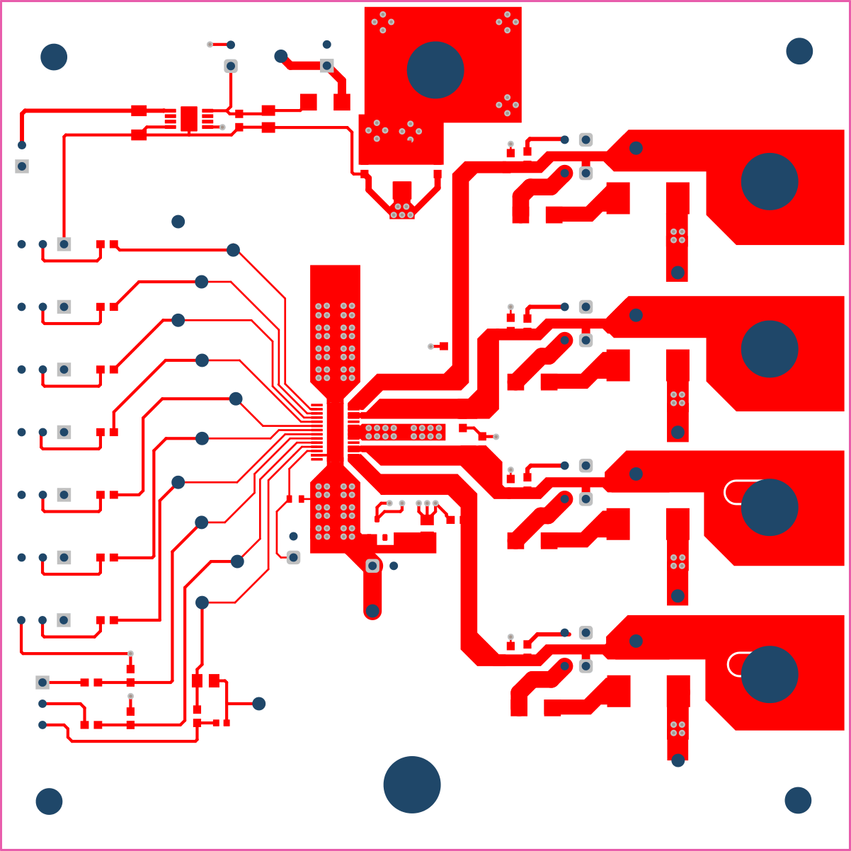 TPS4HC120EVM TPS4HC120-Q1EVM First Layer (Top View)