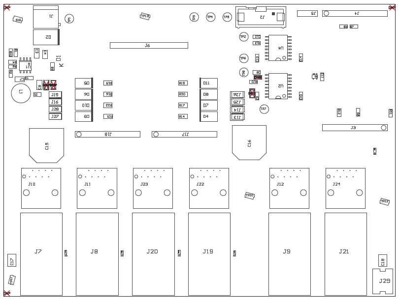 TPS23881B1EVM BOOST-PSEMTHR-007 (Motherboard) Top Side
                                                  Assembly