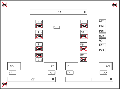 TPS23881B1EVM TPS23881B1EVM-024 (Daughterboard) Bottom Side
                                                  Assembly