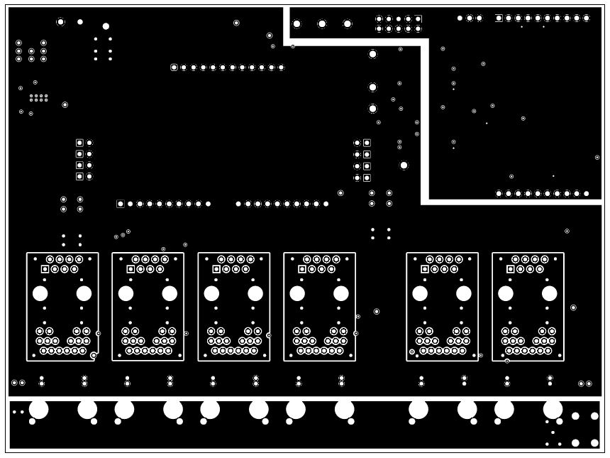 TPS23881B1EVM BOOST-PSEMTHR-007 (Motherboard) Layer 3
                                                  Routing