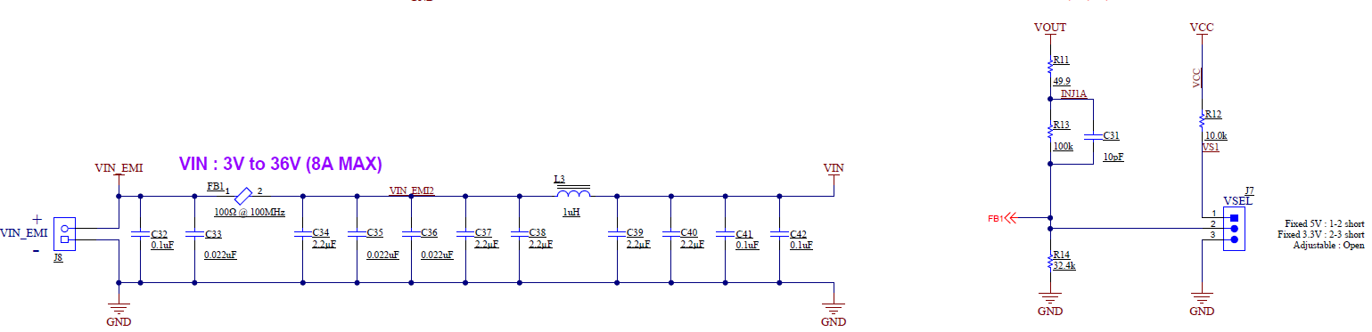 LM644A2QEVM-S2100T EVM Schematic