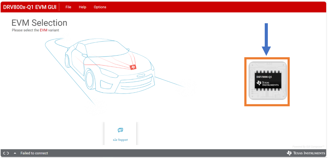 DRV8000-Q1EVM, Select EVM Variant