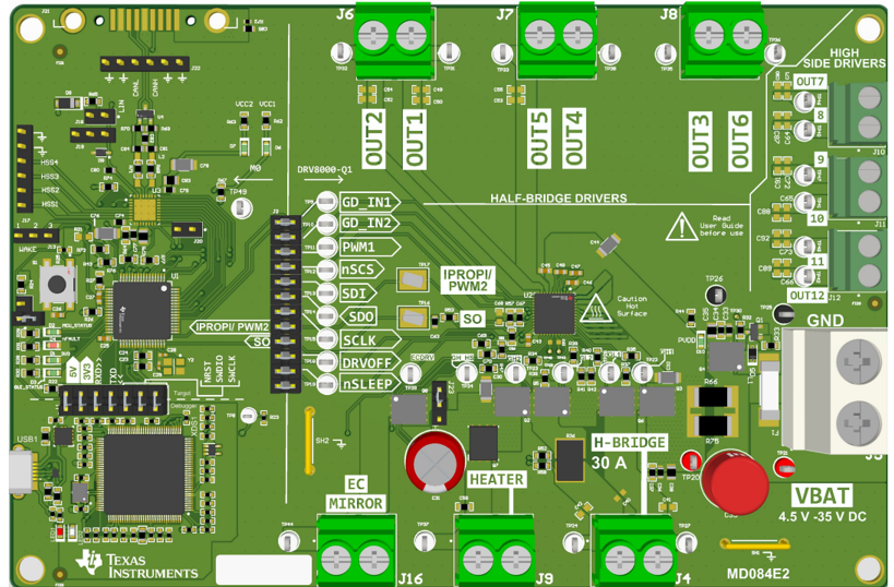 DRV8000-Q1EVM, DRV8000-Q1EVM