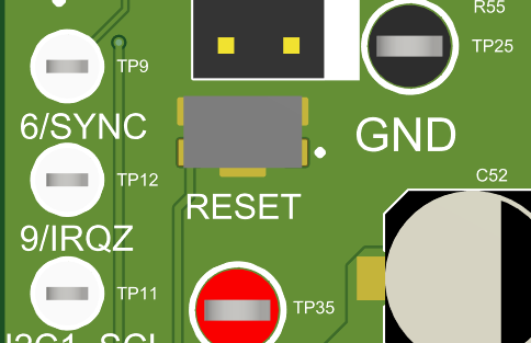 TPS25772Q1EVM-CD-150 Reset Button