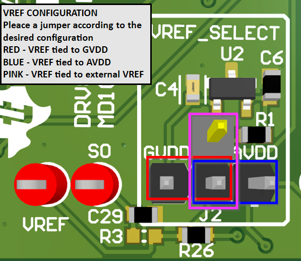 DRV8376EVM DRV8376EVM VREF
                    Configuration