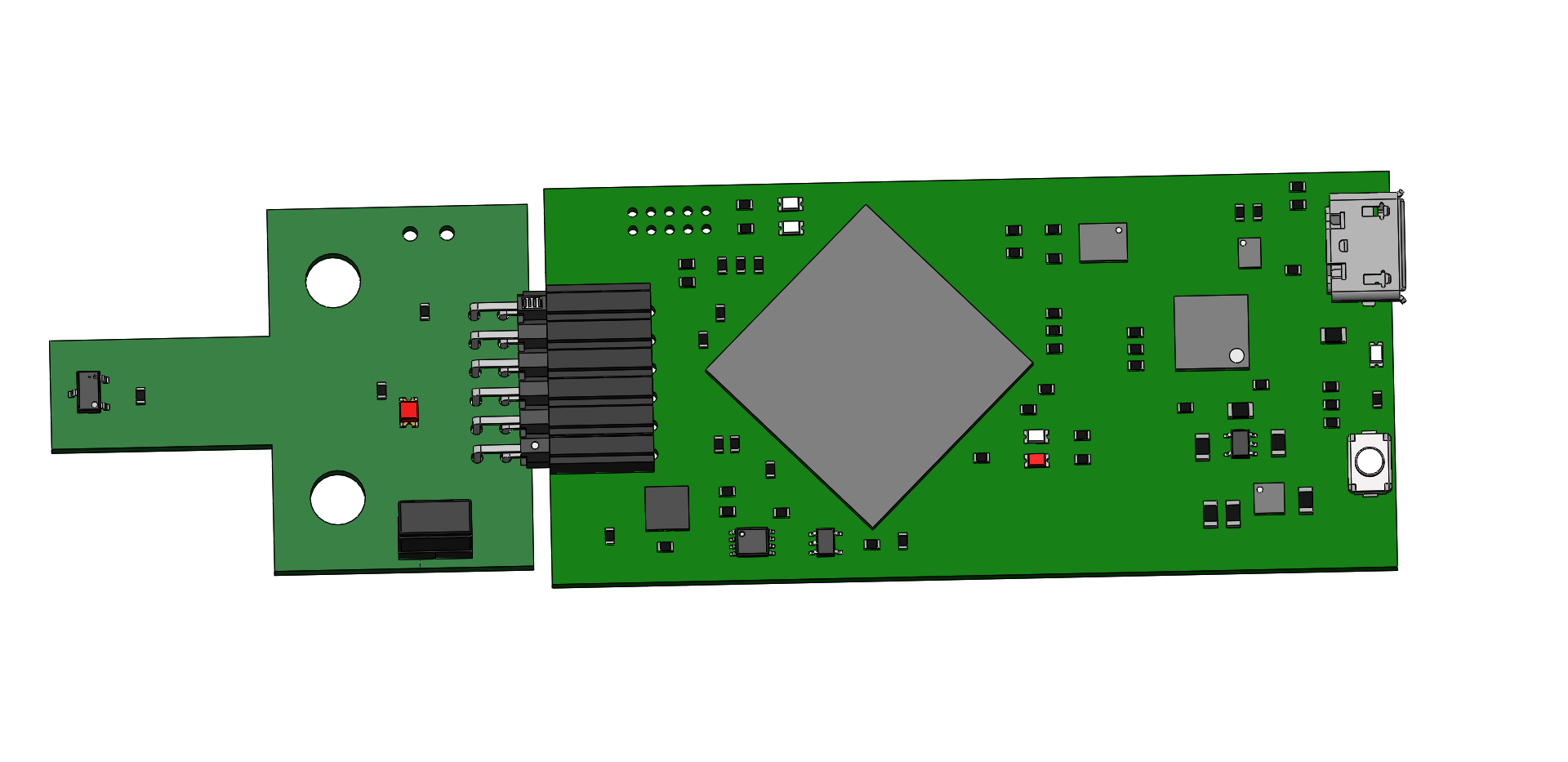 TMAG5233EVM EVM Connected to SCB