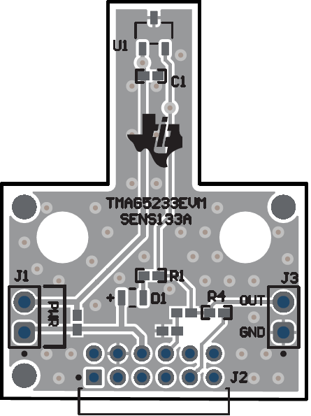 TMAG5233EVM TMAG5133EVM TMAG5233EVM Top
                        View