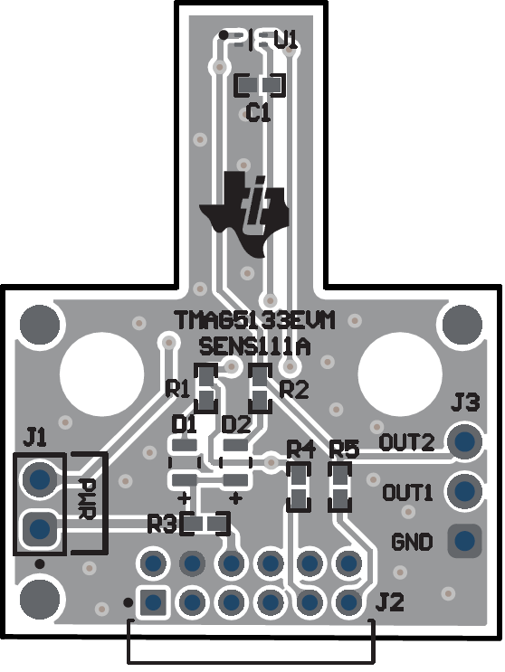 TMAG5233EVM TMAG5133EVM TMAG5133EVM Top
                        View