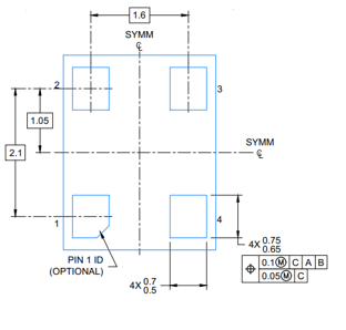  LMK6C Oscillator in 4-Pin,
                    3.2mm × 2.5mm DLE Package