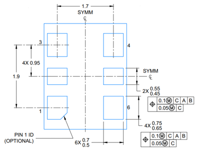  LMK6D/P/H Oscillator in 6-Pin,
                    3.2mm × 2.5mm DLE Package