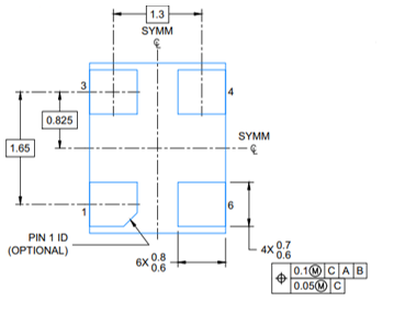  LMK6C Oscillator in 4-Pin,
                    2.5mm × 2.0mm DLF Package