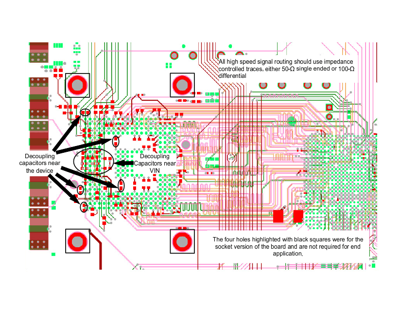 ADC12D1000 ADC12D1600 layout_example_1_bottom_snas480.gif