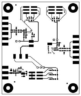 LMK6C LMK6D LMK6H LMK6P PCB Layout Example From LMK6
                    EVM - Top Layer