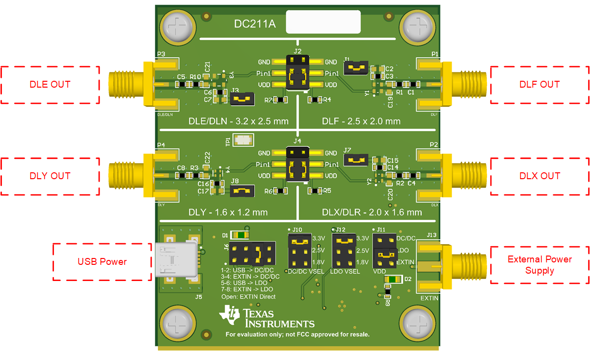 CDC6CEVM Connection Diagram