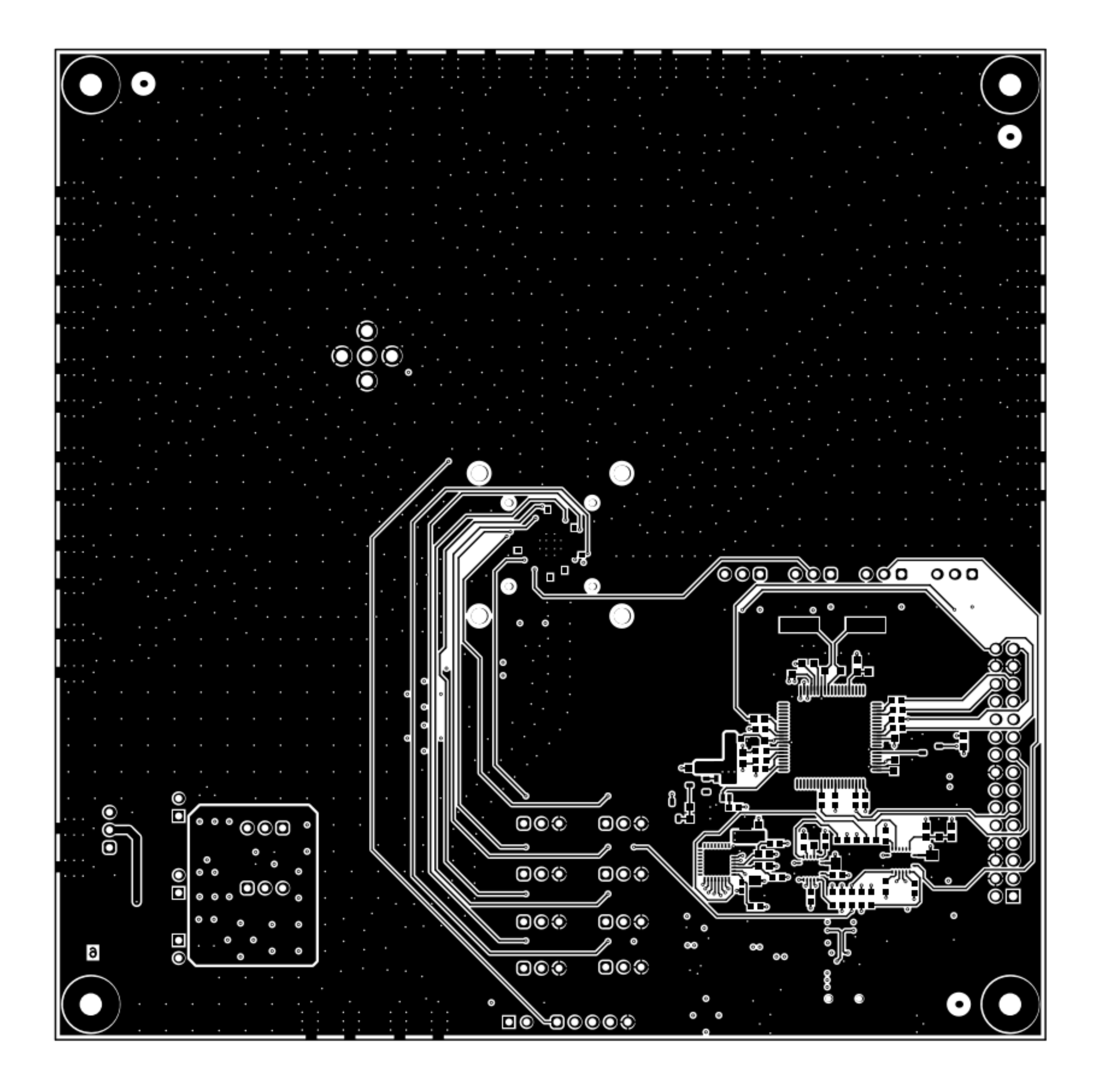 LMKDB1108EVM Bottom Layer