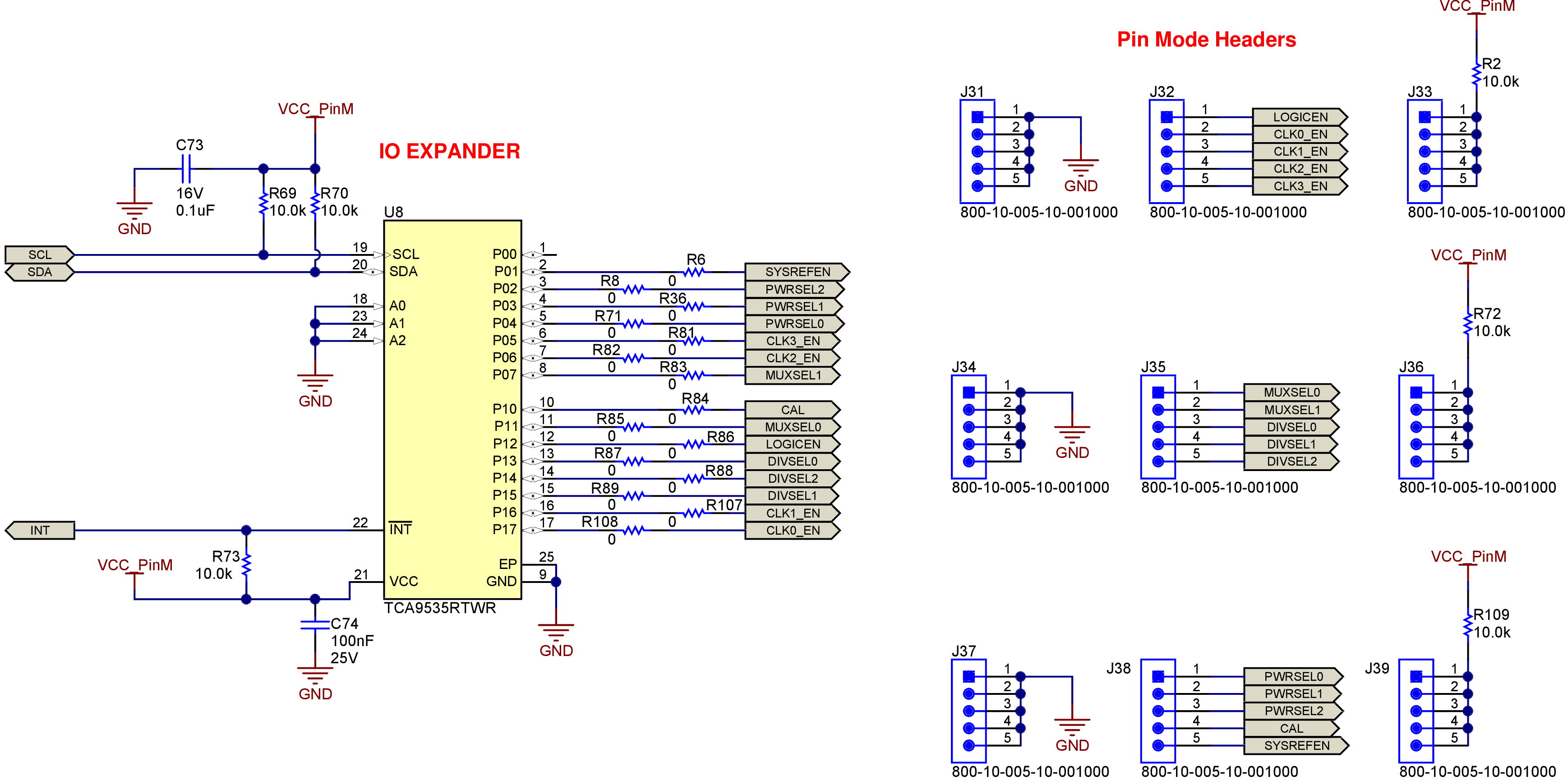 LMX1860SEPEVM IO Interface