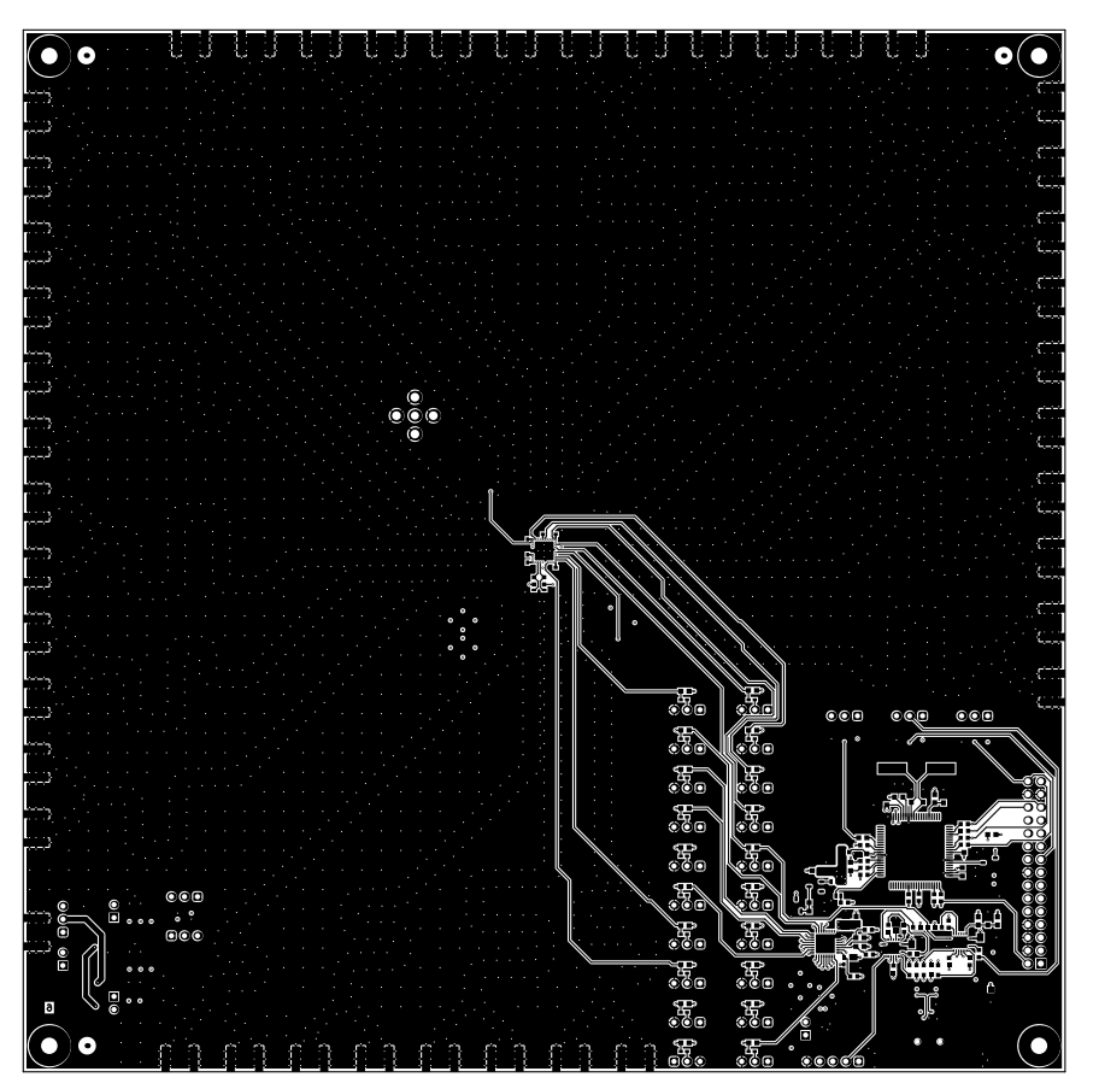 LMKDB1120EVM Bottom Layer