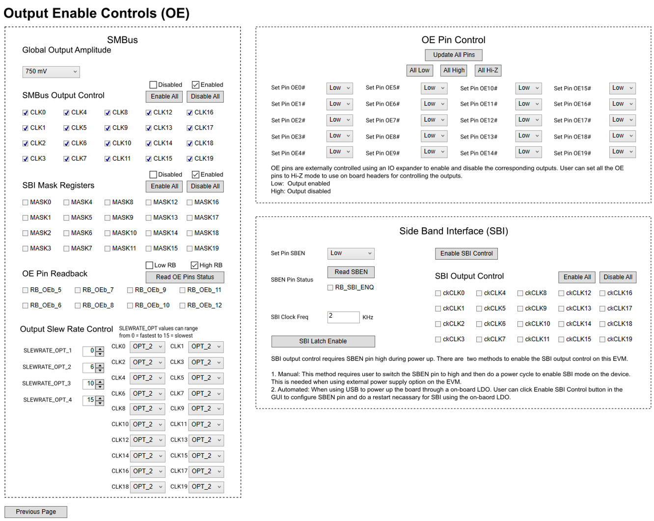 LMKDB1120EVM Output