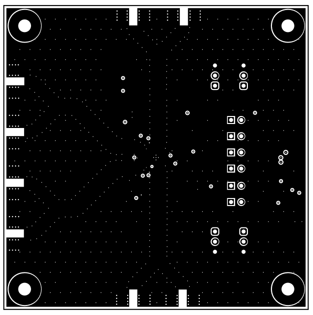 LMKDB1102EVM, LMKDB1202EVM GND 2 Layer