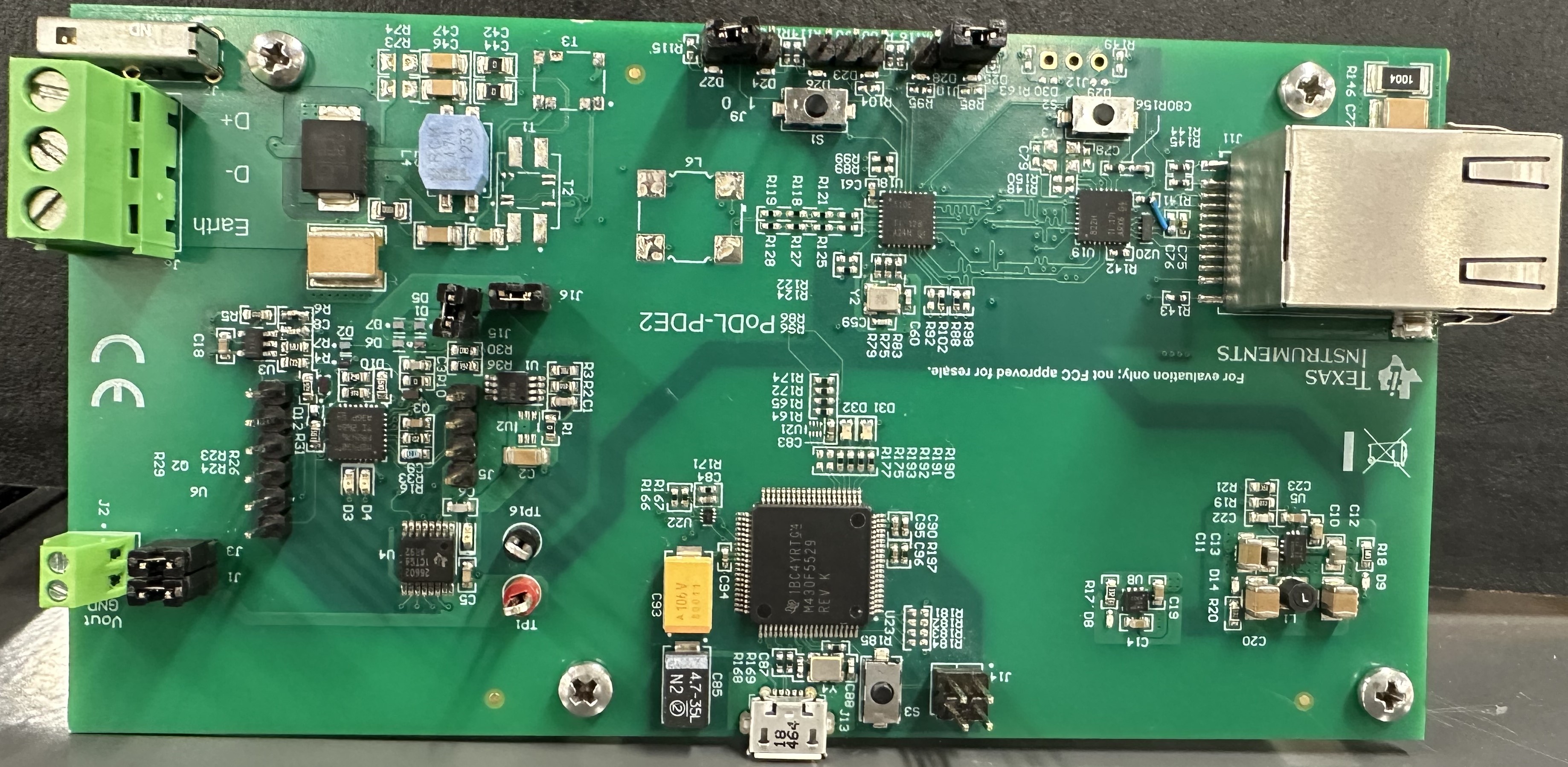 DP83TD510E-PoDL-EVM DP83TD510E_PODL_PD Board